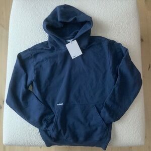 Adsum Logo Hoodie - Navy - Size Small